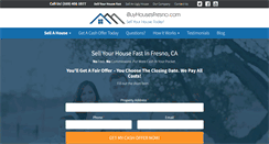 Desktop Screenshot of ibuyhousesfresno.com