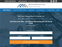 Tablet Screenshot of ibuyhousesfresno.com